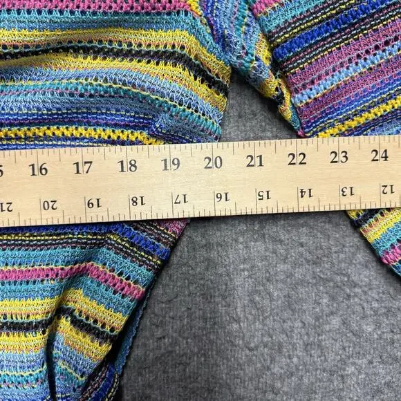 Majorelle Neo Robe Womens Small Colorful Revolve Knit Long Sleeve Kimono - Picture 5 of 6